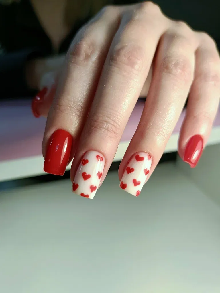 Cherry nail — фото 4