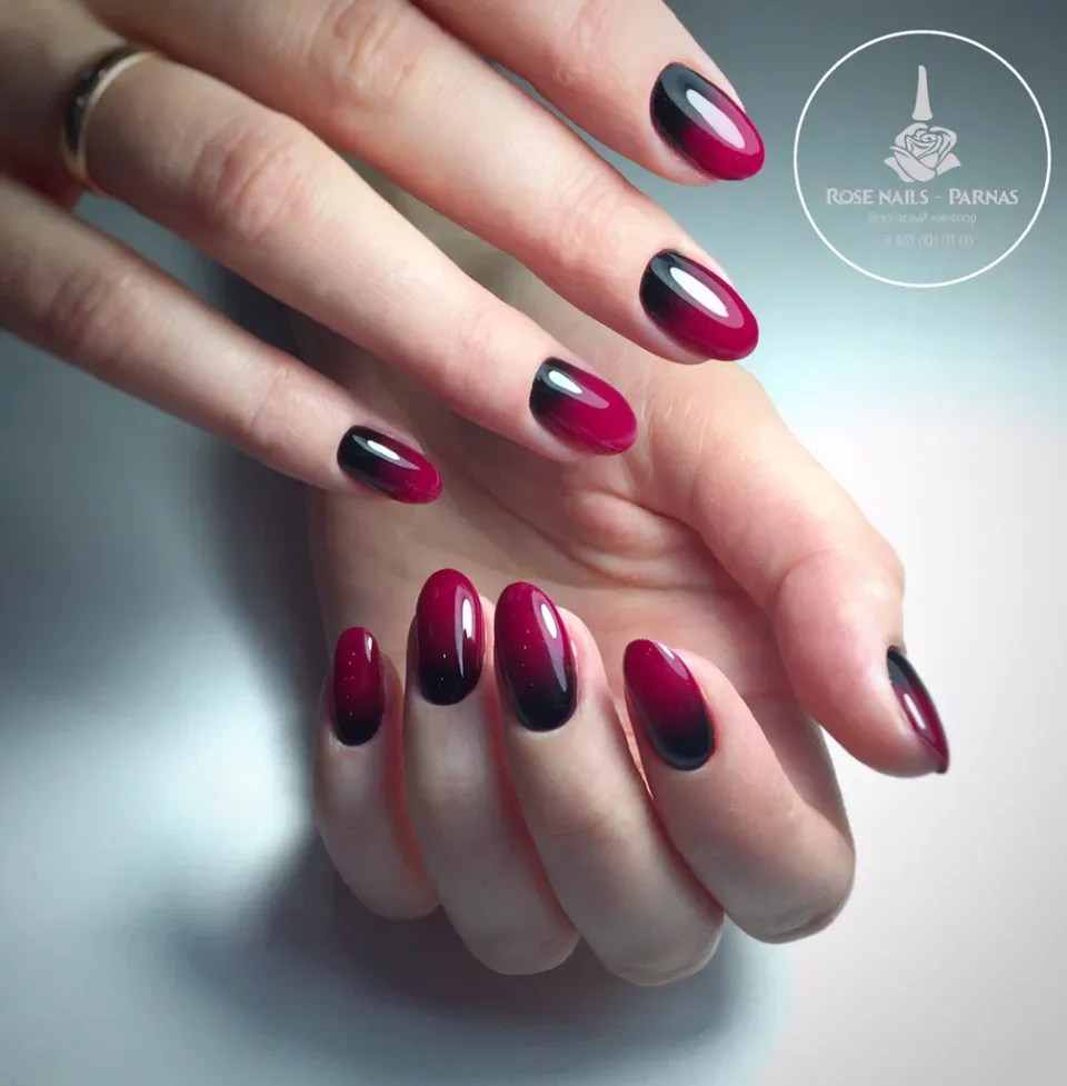 Rose nails — фото 4